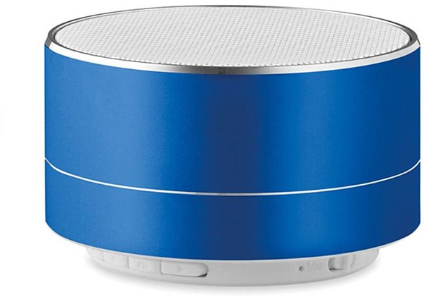 Obrázky: Kráľovsky modrý hliníkový valcový reproduktor