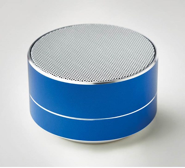 Obrázky: Kráľovsky modrý hliníkový valcový reproduktor, Obrázok 3