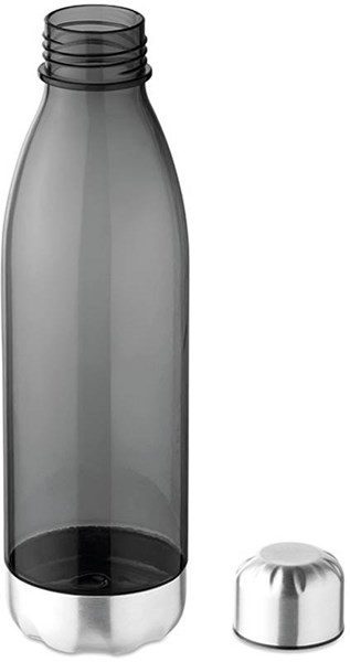 Obrázky: Šedá tritánová fľaša na pitie 600 ml, Obrázok 3