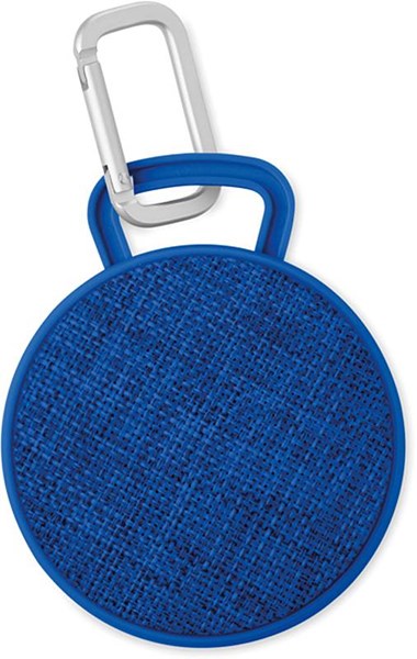 Obrázky: Bluetooth reproduktor s modrou textilnou stranou, Obrázok 3