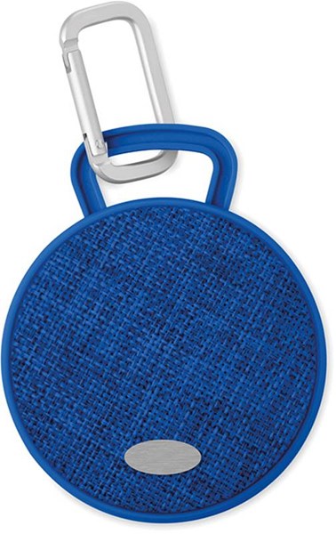 Obrázky: Bluetooth reproduktor s modrou textilnou stranou, Obrázok 4