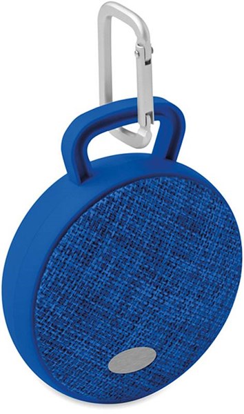 Obrázky: Bluetooth reproduktor s modrou textilnou stranou, Obrázok 5