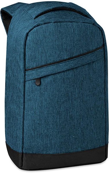 Obrázky: Elegantný modrý ruksak s USB nabíjacím káblom, Obrázok 6