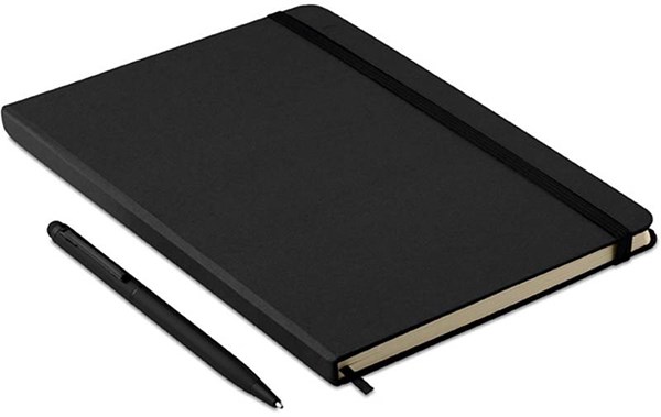 Obrázky: Čierny zápisník A5 so stylusom, Obrázok 2