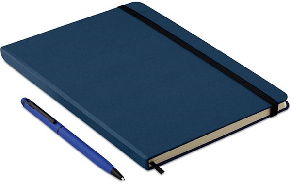 Obrázky: Tmavomodrý zápisník A5 so stylusom, Obrázok 2