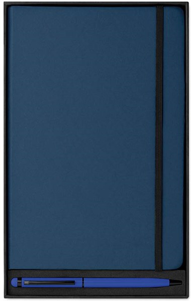 Obrázky: Tmavomodrý zápisník A5 so stylusom, Obrázok 3