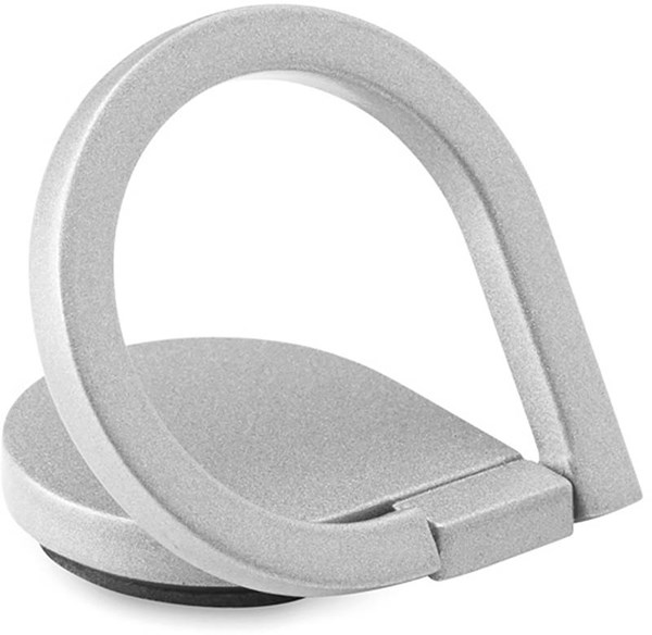 Obrázky: Strieborný kovový držiak na mobil so samolepkou