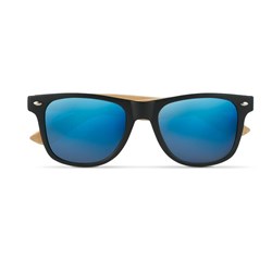Obrázky: Slnečné okuliare s bambusovými nožičkami, modré