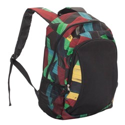 Obrázky: Pestrofarebný školský ruksak s dvomi oddielmi, 21L