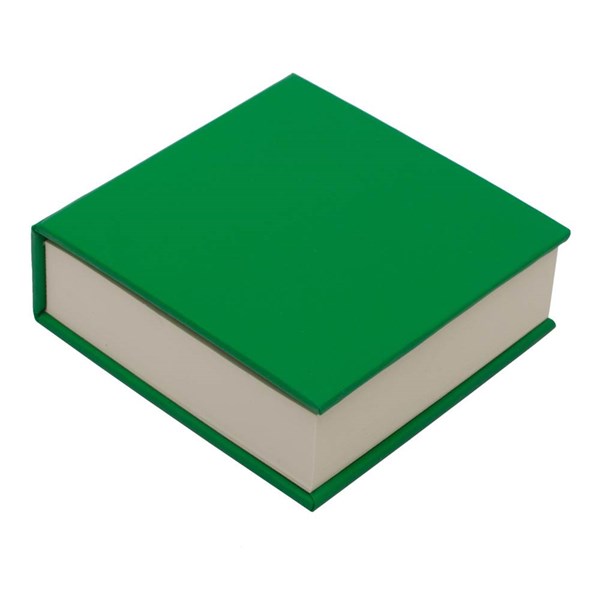 Obrázky: Poznámkový blok s lepiacimi lístkami, zelený obal