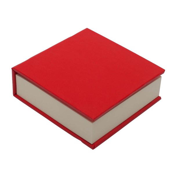 Obrázky: Poznámkový blok s lepiacimi lístkami, červený obal