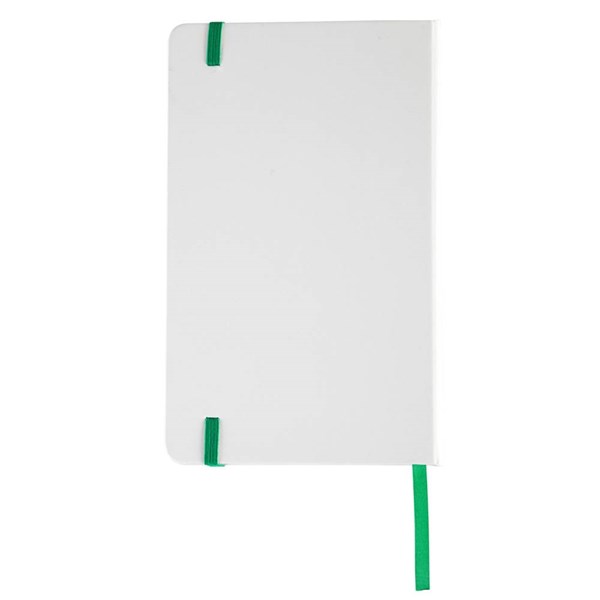Obrázky: Biely blok A5, zelená elastická páska, linajky, Obrázok 5
