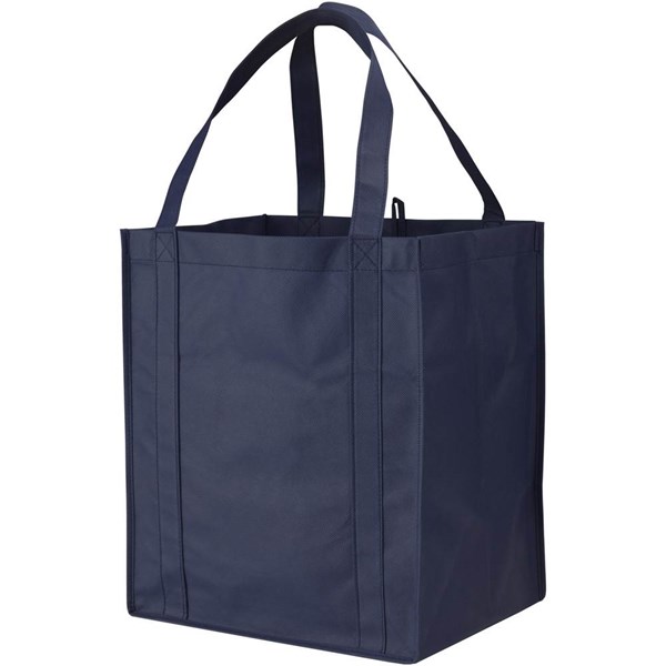 Obrázky: Nákupná taška z netkanej textílie,námor. modrá, Obrázok 2