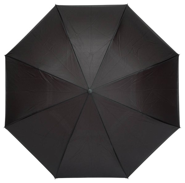 Obrázky: Šedý reverzný handsfree dáždnik, Obrázok 3