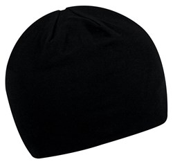 Obrázky: Ľahká dvojvrstvová bavlnená čiapka čierna