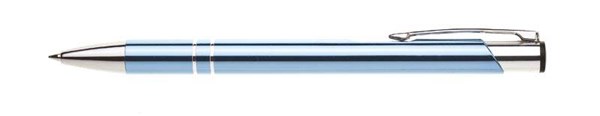 Obrázky: Hliníkové guličkové pero LARA svetlomodré