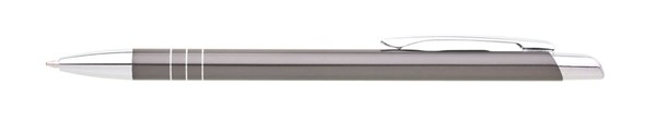Obrázky: Hliníkové guličkové pero BELA šedé, Obrázok 1