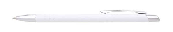 Obrázky: Hliníkové guličkové pero BELA biele