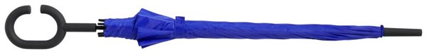 Obrázky: Modrý automatický vetru odolný hadsfree dáždnik, Obrázok 2
