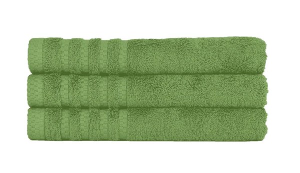 Obrázky: Zelený uterák s bambusom Bamboo, gramáž 530 g/m2, Obrázok 2