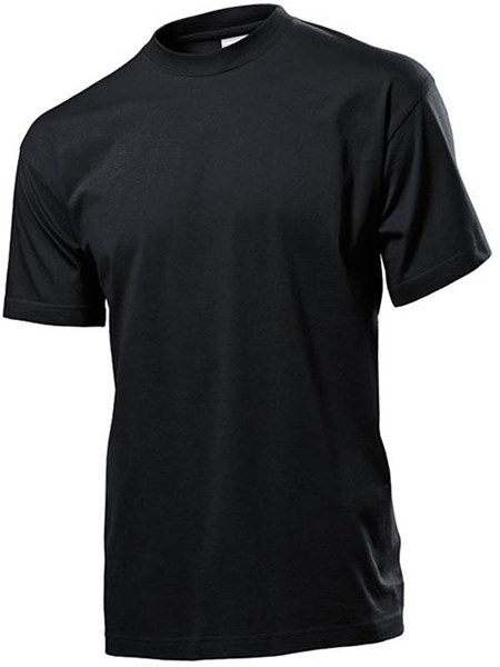 Obrázky: STEDMAN Classic-T,tričko,čierna,  XL, Obrázok 2