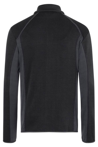 Obrázky: STRETCH FLEECE JACKET 200 čierno-antracitová XXL, Obrázok 2