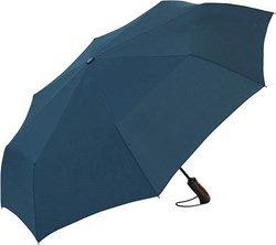 Obrázky: Exluzívny trojdielny automatický dáždnik,modrá