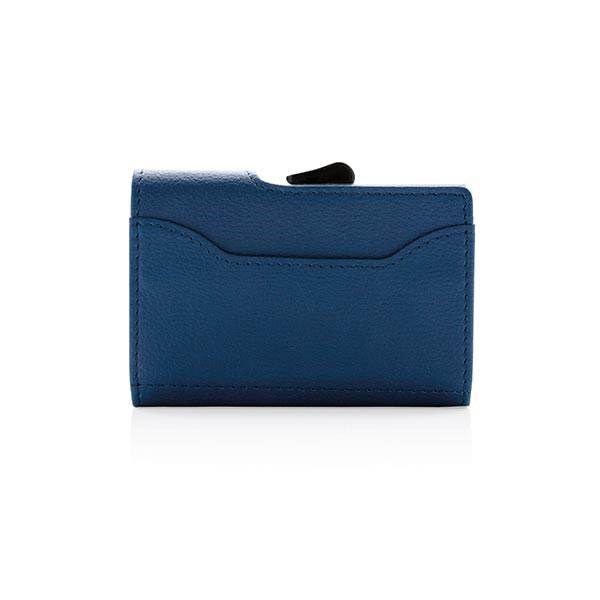 Obrázky: Modré RFID puzdro C-Secure na karty a bankovky, Obrázok 3