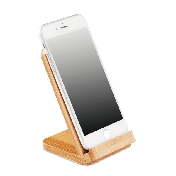 Obrázky: Bezdrôtová nabíjačka/stojan na telefón z bambusu, Obrázok 5
