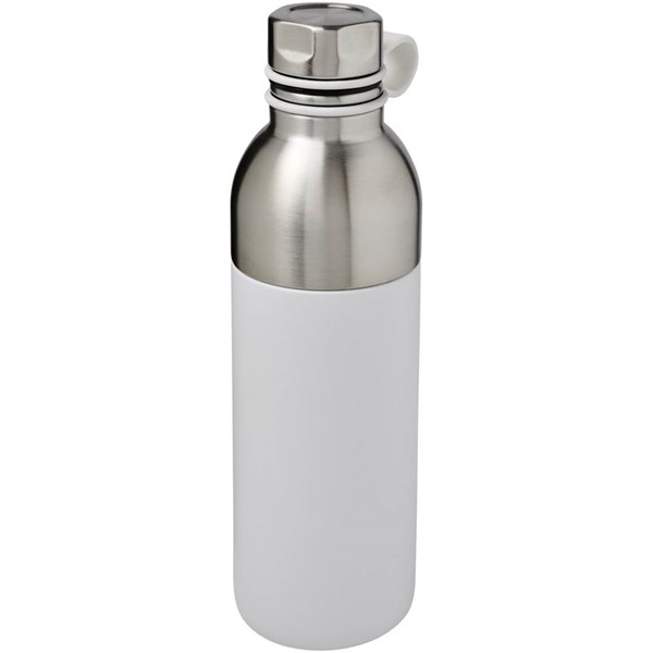 Obrázky: Biela medená fľaša s vákuovou izoláciou, 590 ml, Obrázok 2