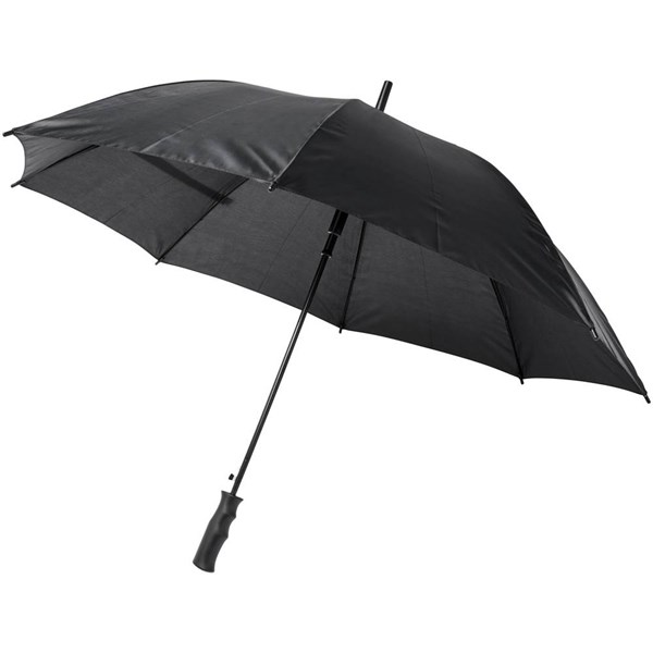 Obrázky: Čierny vetruodolný dáždnik s automat. otváraním