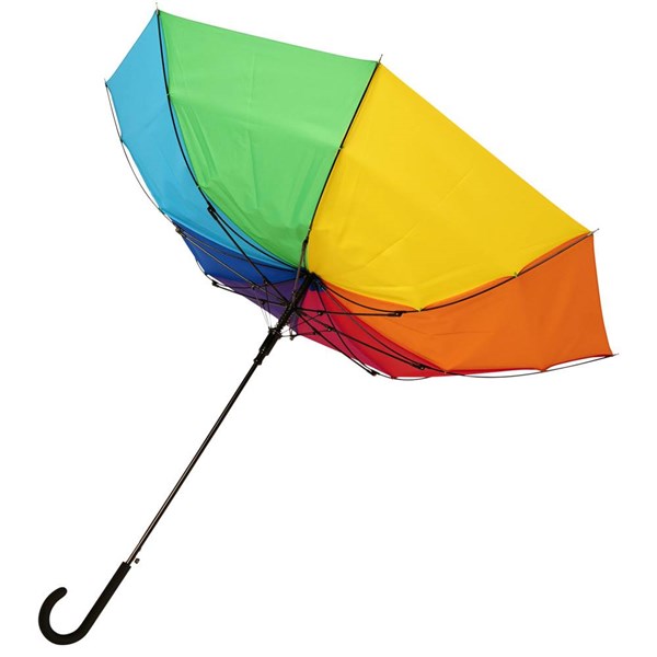 Obrázky: Farebný vetruodolný dáždnik s automat.otváraním, Obrázok 4