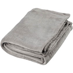 Obrázky: Jemná komfortná čierna deka, šedá