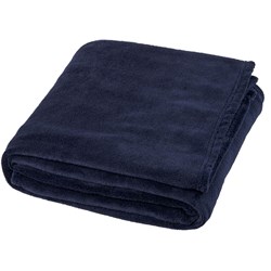 Obrázky: Jemná komfortná čierna deka, modrá