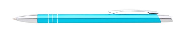 Obrázky: Hliníkové guličkové pero BELA tyrkysové, Obrázok 1