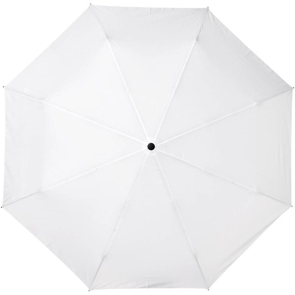 Obrázky: Recyklovaný skladací dáždnik automatický biely, Obrázok 10