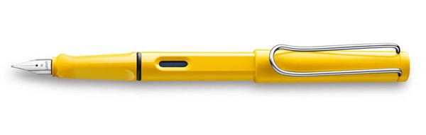 Obrázky: LAMY safari yellow plniace pero, hrot EF