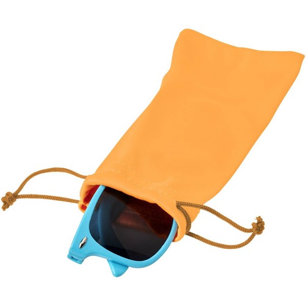 Obrázky: Vrecko z mikrovlákna na slnečné okuliare oranžová