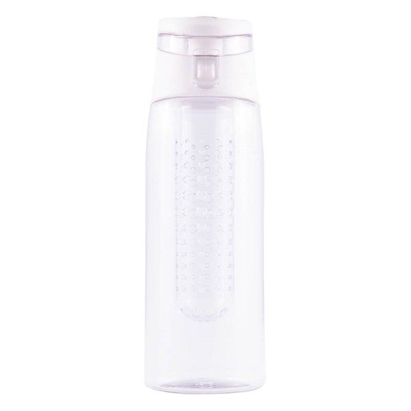 Obrázky: Biela športová tritán. fľaša 700 ml s infuzérom, Obrázok 5
