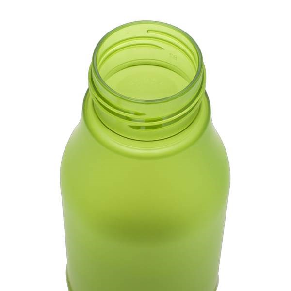 Obrázky: Zelená plast.športová fľaša 600 ml s odšťavňovačom, Obrázok 3
