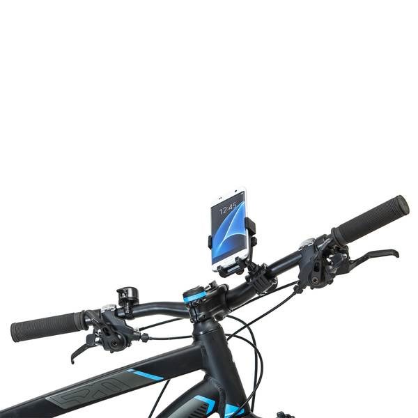 Obrázky: Čierny plast. držiak na mobilný telefón na bicykel, Obrázok 2