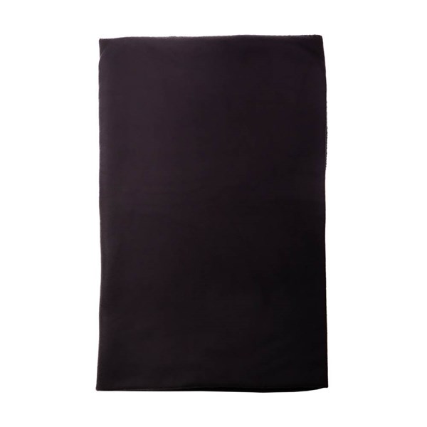 Obrázky: Veľká flísová deka v balení s rukoväťou, čierna, Obrázok 4