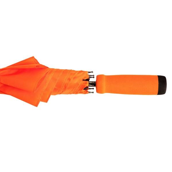 Obrázky: Oranžový automat.dáždnik s EVA rúčkou vo farbe, Obrázok 2