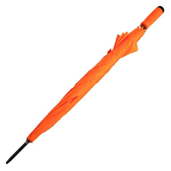 Obrázky: Oranžový automat.dáždnik s EVA rúčkou vo farbe, Obrázok 3