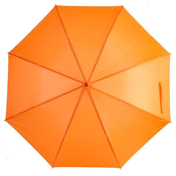 Obrázky: Oranžový automat.dáždnik s EVA rúčkou vo farbe, Obrázok 4