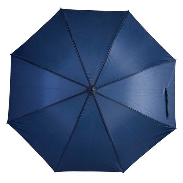 Obrázky: Modrý automat. dáždnik s EVA rúčkou vo farbe, Obrázok 4