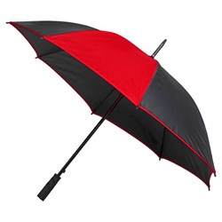 Obrázky: Červeno-čierny automatický dáždnik