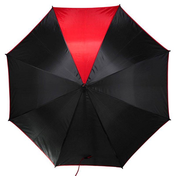 Obrázky: Červeno-čierny automatický dáždnik, Obrázok 2