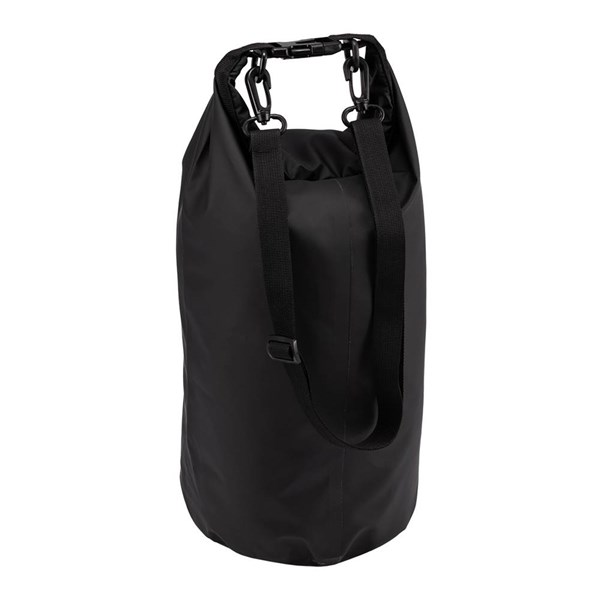 Obrázky: Vodoodolný ruksak z polyesteru 3,8 L, čierny, Obrázok 2