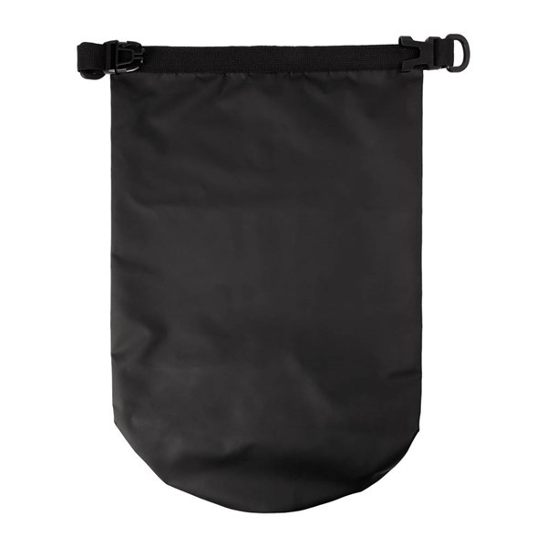 Obrázky: Vodoodolný ruksak z polyesteru 3,8 L, čierny, Obrázok 3